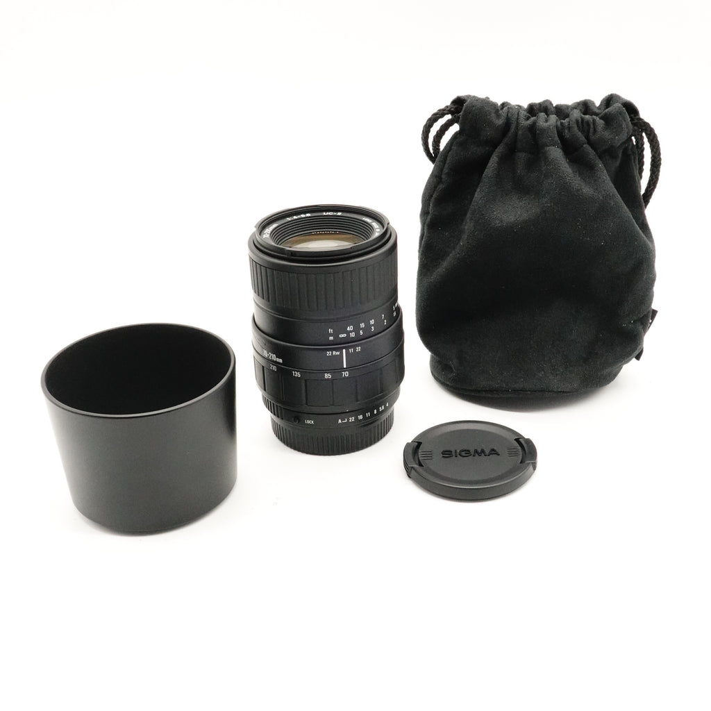 Pre-Owned Sigma 70-210mm f/4-5.6 Lens With Hood, Caps & Pouch SN: 2039723 (Second Hand)