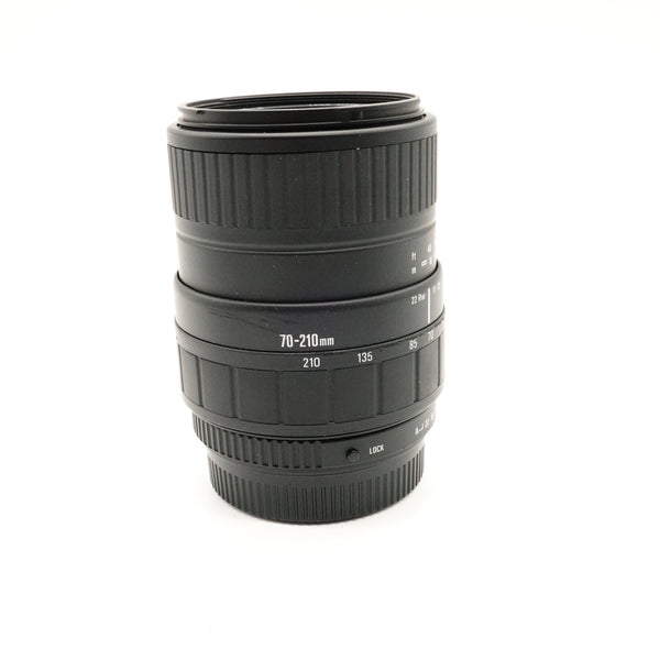 Pre-Owned Sigma 70-210mm f/4-5.6 Lens With Hood, Caps & Pouch SN: 2039723 (Second Hand)
