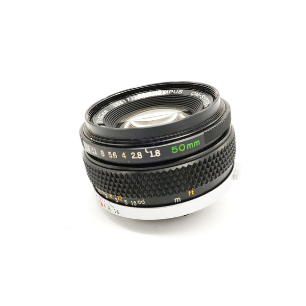 Pre-Owned Olympus 50mm f/1.8 Lens With SN: 1661716 (Second Hand)