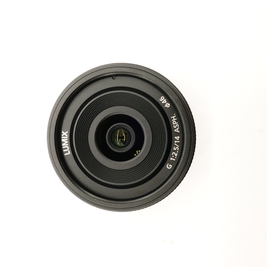 Pre-Owned Panasonic 14mm f2.5 m4/3 SN: BR4KA003364 (Second Hand)