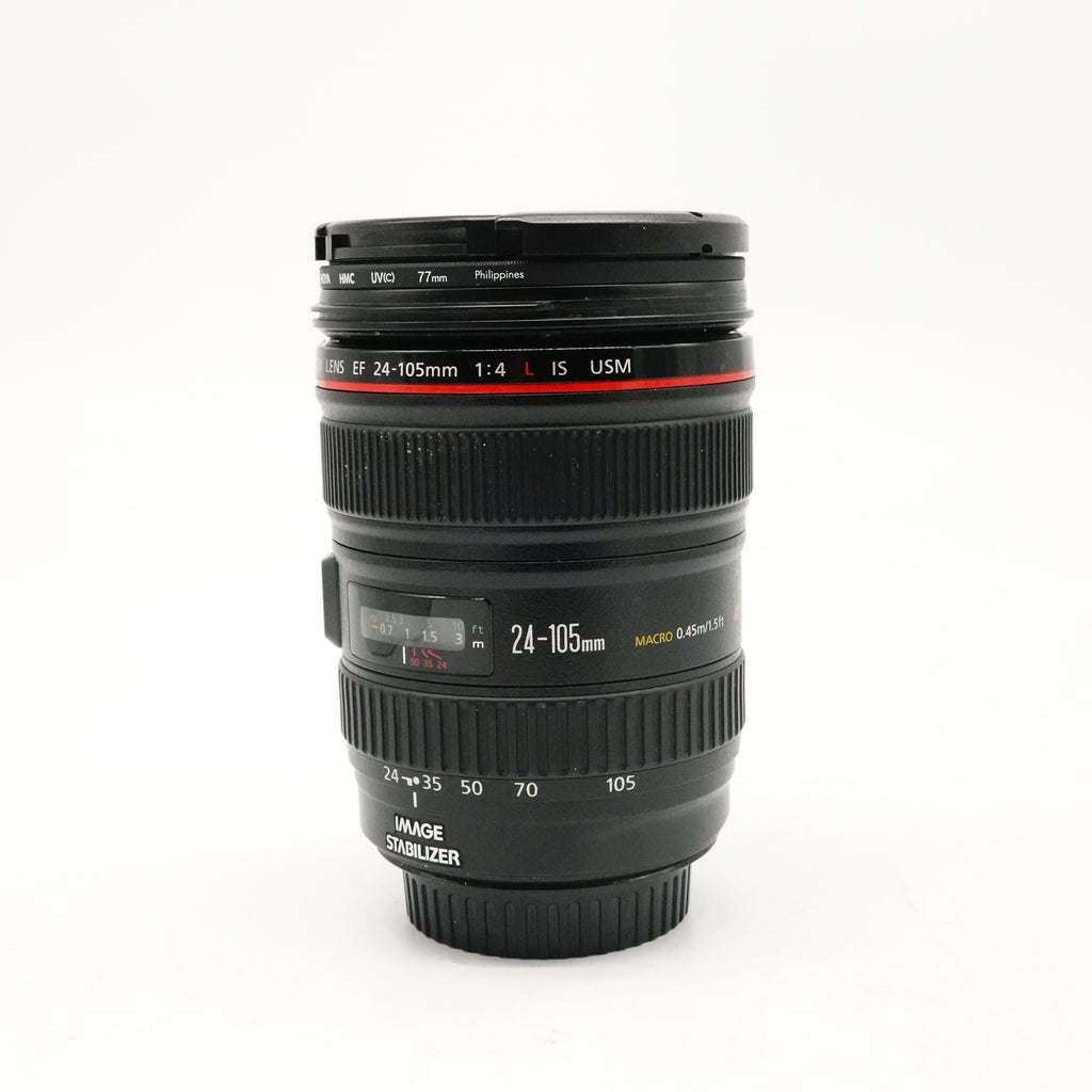 Pre-Owned Canon EF 24-105mm F/4L IS USM With Front & Rear Caps SN: 6433066 (Second Hand)