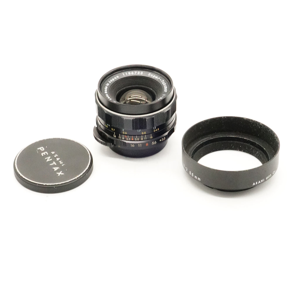 Pre-Owned Pentax 35mm f/3.5 Super Takumar With Caps & Metal Hood SN: 1186733 (Second Hand)