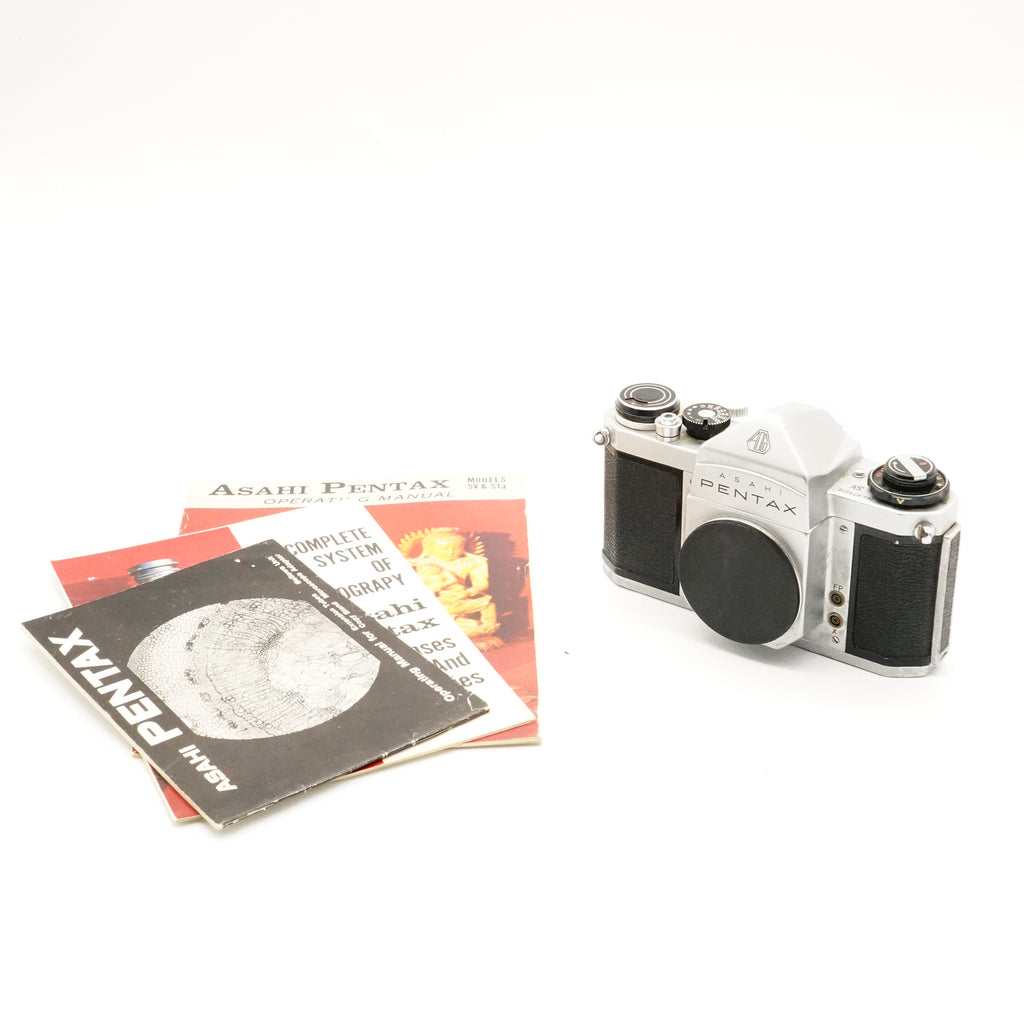 Pre-Owned Pentax Asahi SV SLR Camera With Caps, Manual SN: 975212 (Second Hand)