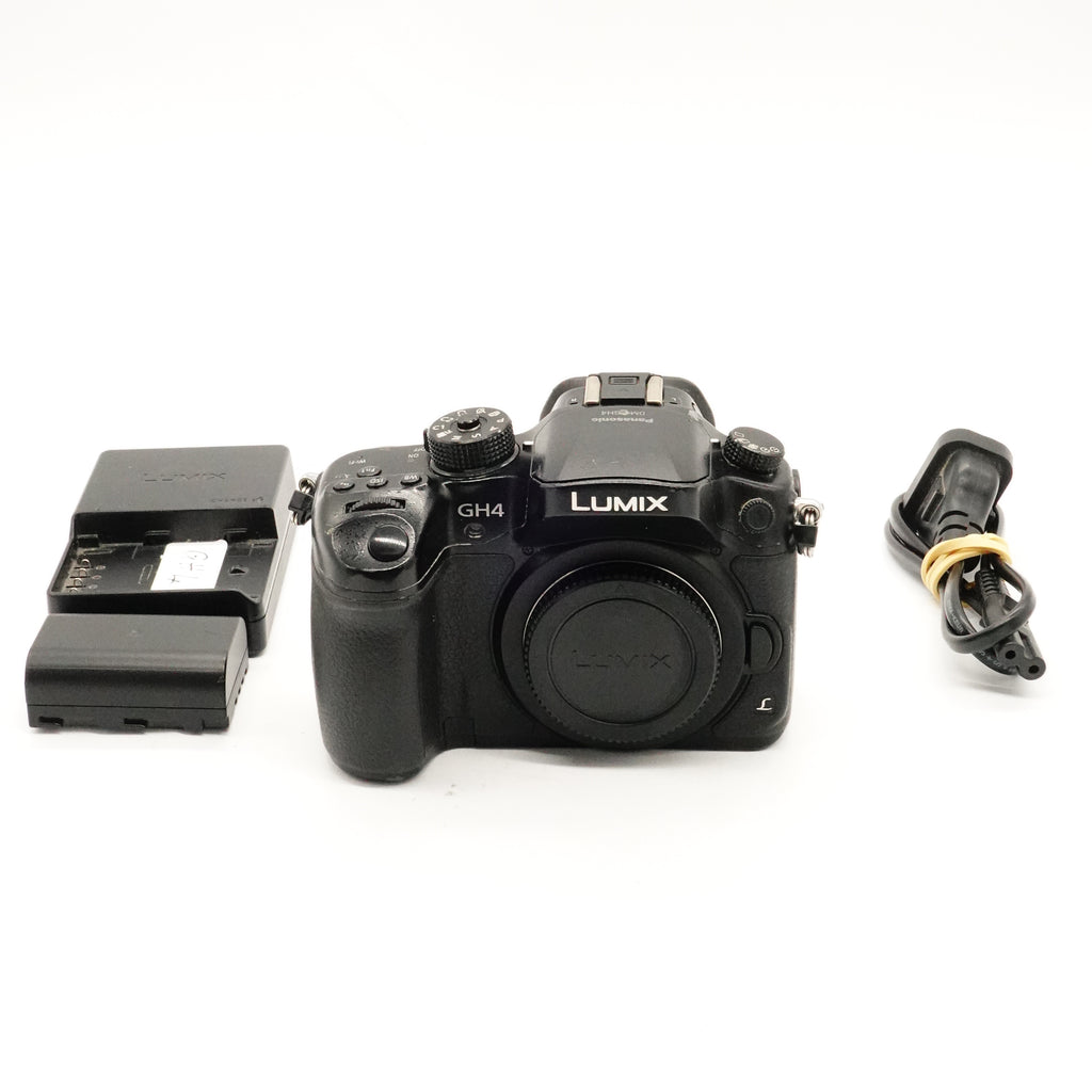Pre-Owned Panasonic GH4 Digital Camera Body With Strap Charger Battery SN: WE4SC001096 (Second Hand)