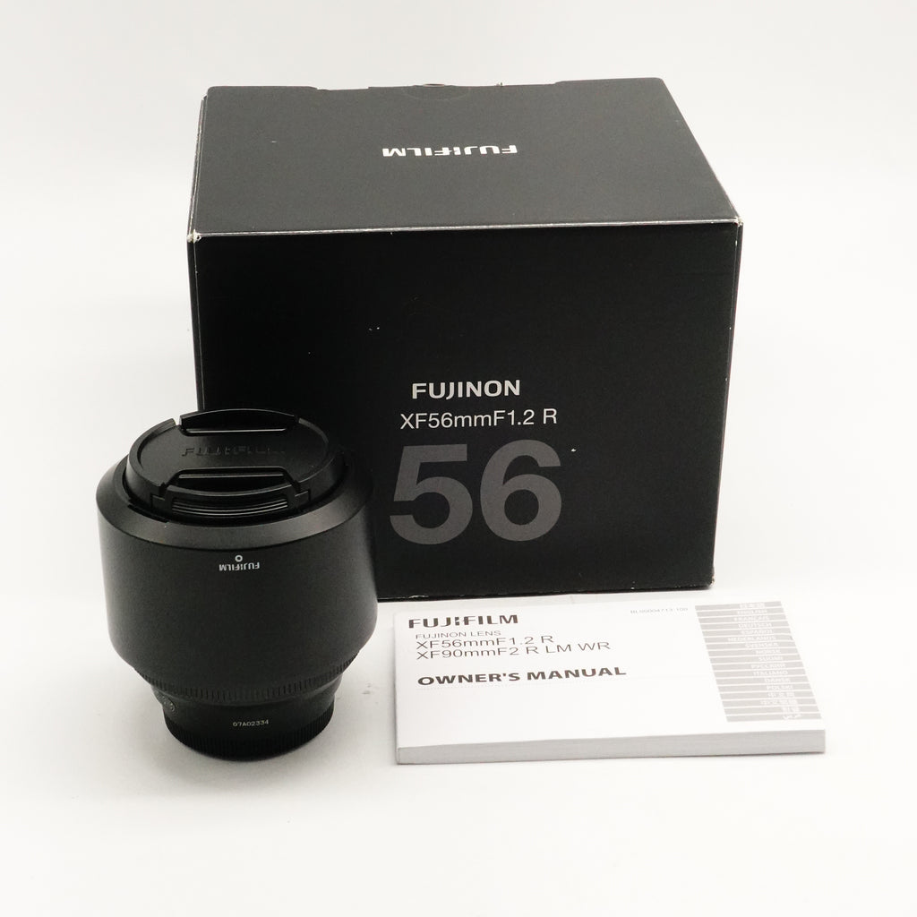Pre-Owned Fujifilm XF 56mm f/1.2 R Lens Mint in Box SN: 07A02334 (Second Hand)