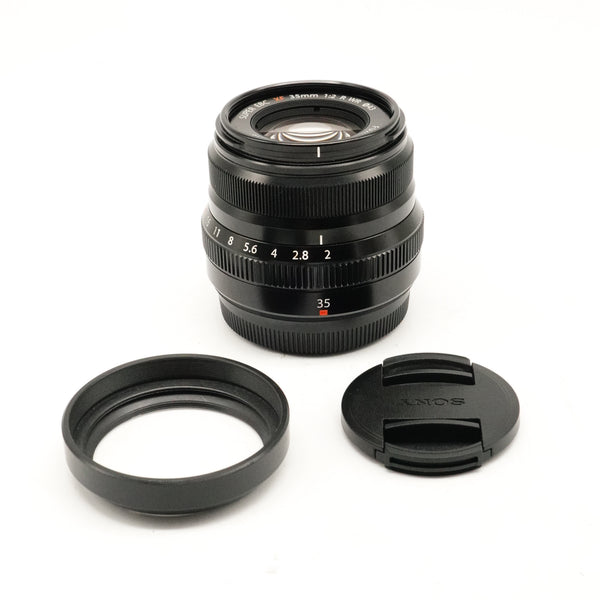 Pre-Owned Fujifilm XF 35mm f/2 R WR Lens Black Mint in Box  SN: 1CA00639 (Second Hand)