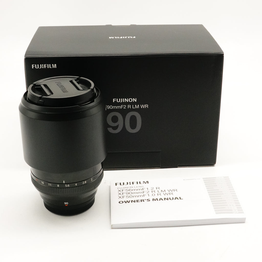 Pre-Owned Fujifilm XF 90mm f/2 R LM WR Lens Mint in Box SN: 4BC00225 (Second Hand)