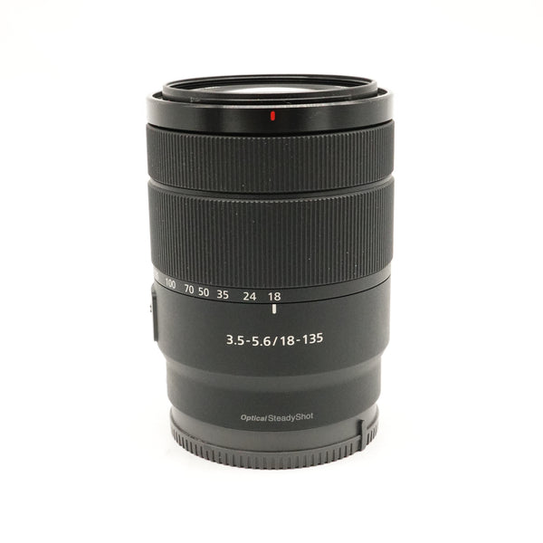 Pre-Owned Sony 18-135mm f3.5-5.6 OSS Lens With Front and Rear Caps, Hood SN: 2075471 (Second Hand)