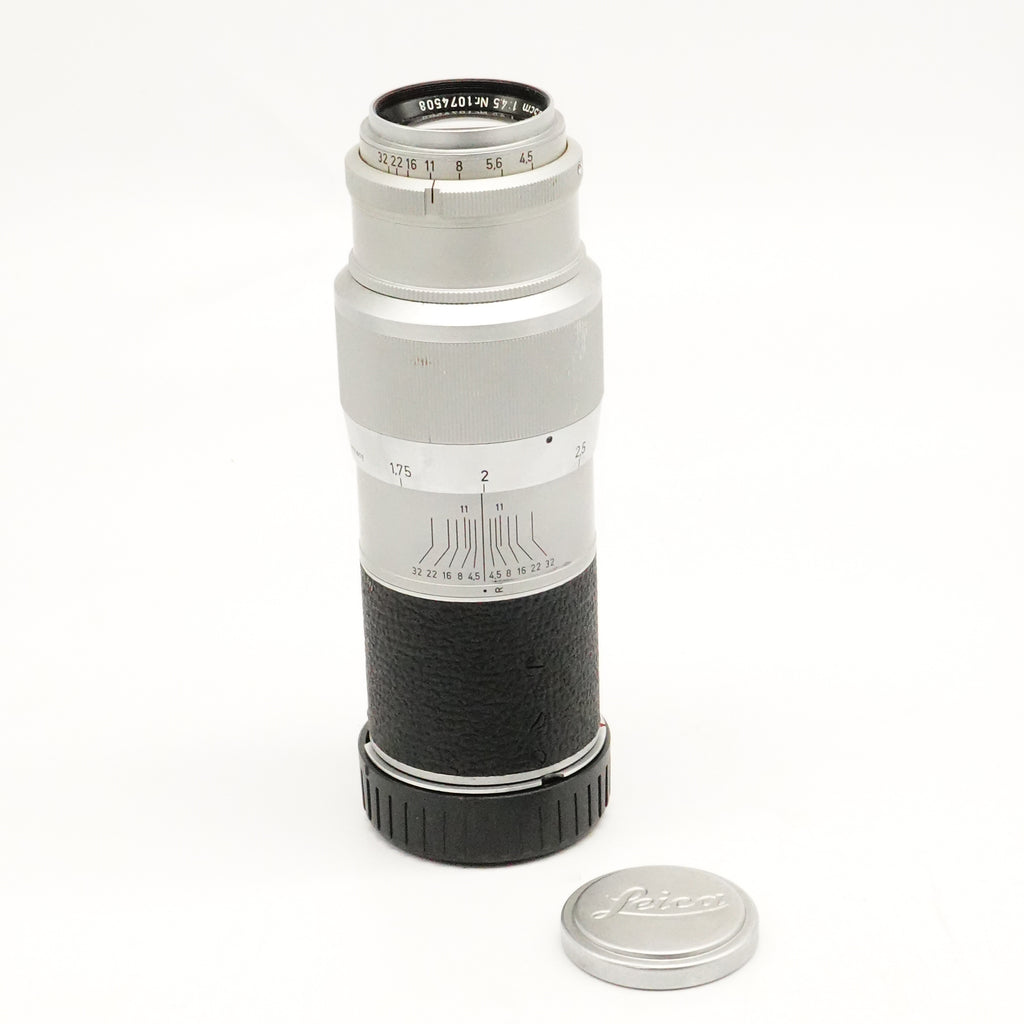 Pre-Owned Leica  Hektor 13.5cm f/4.5 Lens With Front and Rear Cap  SN: 1074508 (Second Hand)