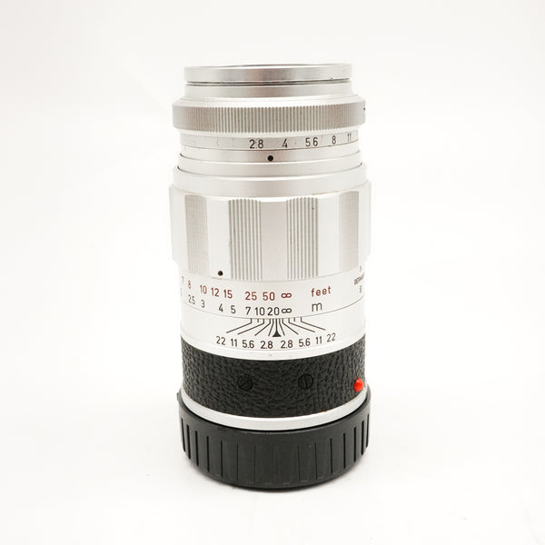 Pre-Owned Leica  Elmarit 90mm f/2.8 Lens With Front and Rear Cap, Hood SN: 1692144 (Second Hand)