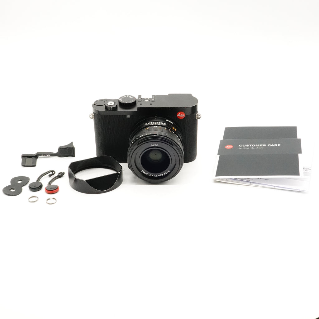 Pre-Owned Leica Q3 Digital Camera Serviced with Thumb Support SN: 5729559 (Second Hand)