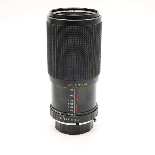 Pre-Owned Vitacon Auto Zoom 75-200mm f/4.5 Lens for Minolta SR With Case [Haze] 145525 (Second Hand)