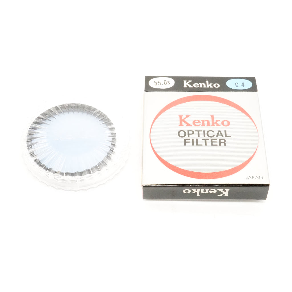 Pre-Owned Kenko C4 Blue Filter 55mm With Box & Case (Second Hand)