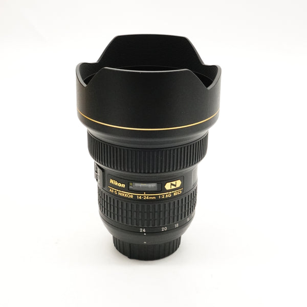 Pre-Owned Nikon AF-S NIKKOR 14-24mm f/2.8G ED N Lens with Box & Caps 559309 (Second Hand)