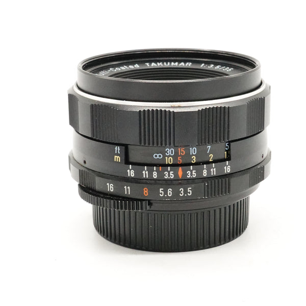 Pre-Owned Asahi-Pentax SMC Takumar 35mm f/3.5 lens With Front & Rear Caps SN: 5228511 (Second Hand)