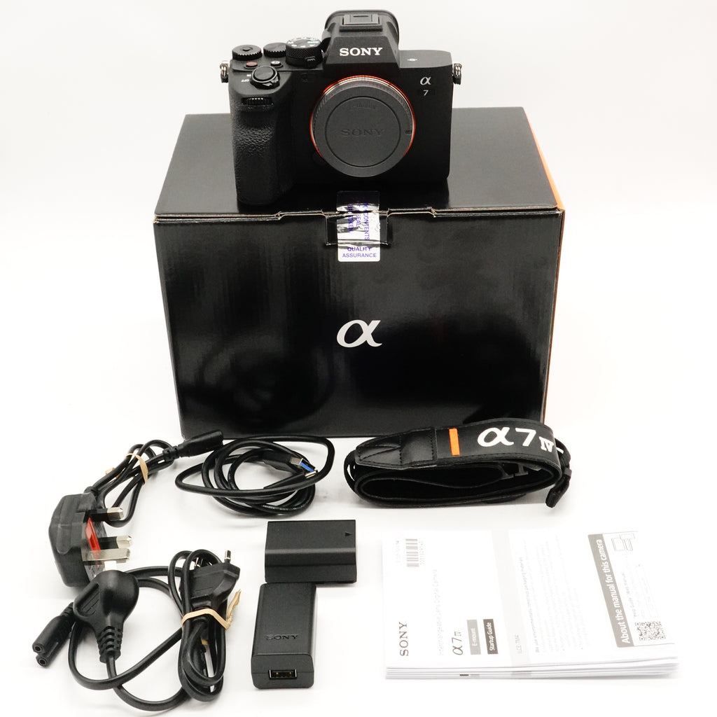 Pre-Owned Sony A7 IV Camera Body With Box & all Accessories SN: 7382758 (Second Hand)