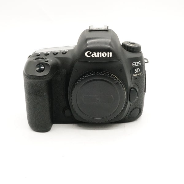 Pre-Owned Canon EOS 5D Mark IV DSLR Body with Battery, Charger, Manual, Body Cap, Box SN: 385037001643 (Second Hand)