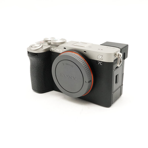 Pre-Owned Sony Alpha a7C II Mirrorless Camera Body - Silver With Battery, Body Cap SN: 2770841 (Second Hand)