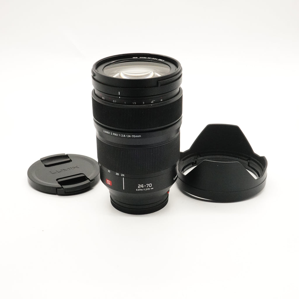 Pre-Owned Panasonic 24-70mm f/2.8 Lumix Pro S Lens L Mount w/Hood & Caps SN: SP2CD201174 (Second Hand) $1,699.00