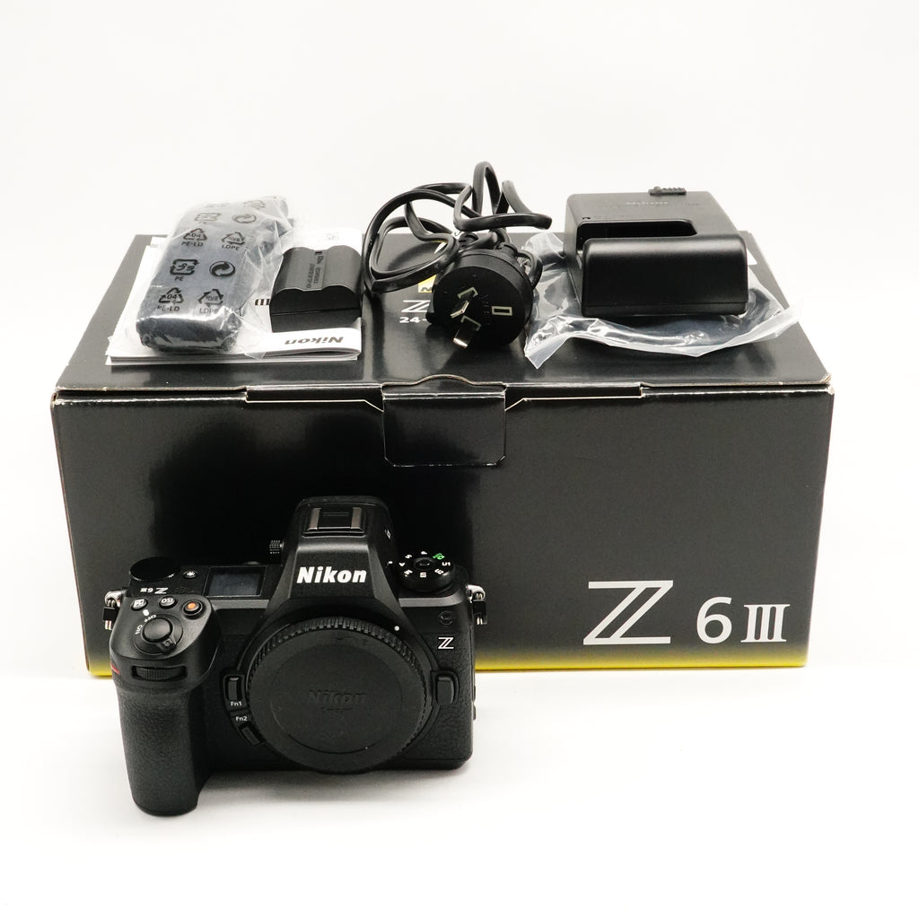 Pre-Owned Nikon Z6 III Body With Charger, Strap, Box SN: 7403266 (Second Hand)