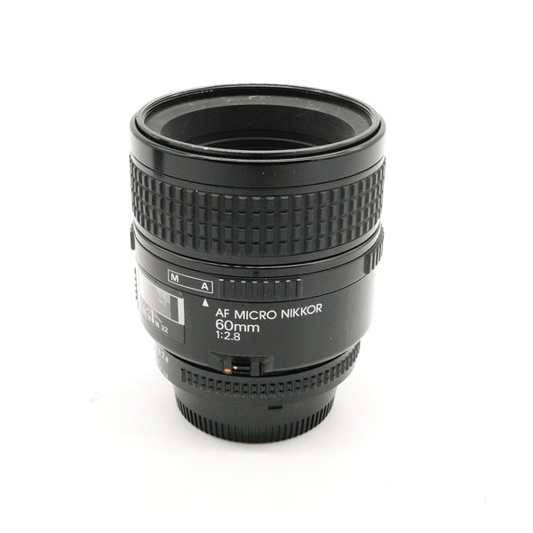 Pre-Owned Nikon AF MICRO-NIKKOR 60mm f/2.8 with Caps SN: 2347044 (Second Hand)