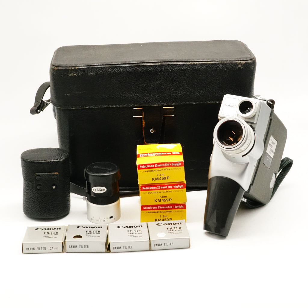 Pre-Owned Canon Motor Zoom 8 EEE With Bag & Filter SN: 283483 (Second Hand)