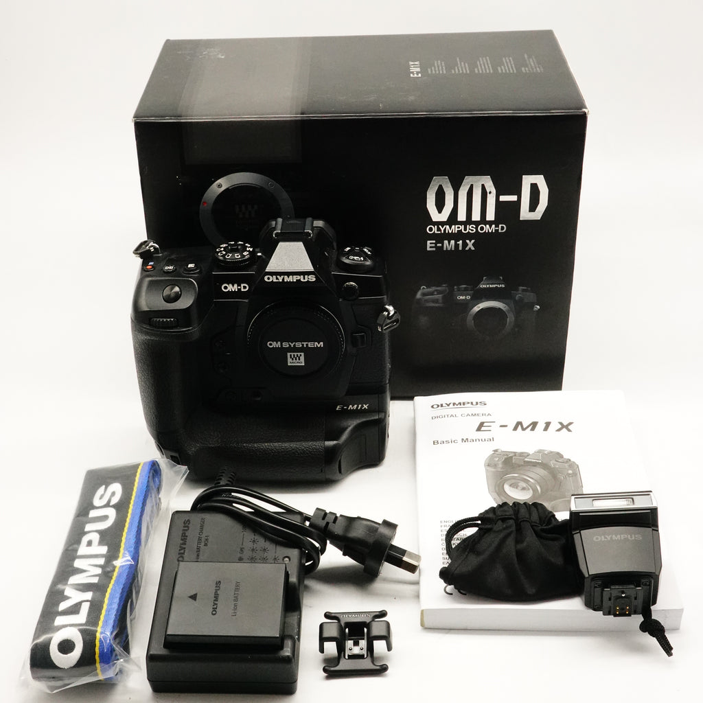 Pre-Owned Olympus OM-D E-M1X Mirrorless Camera Body With Box Charger & Battery SN: BJ4A11521 (Second Hand)
