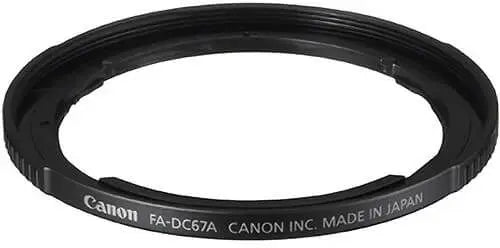 Canon FADC67A Filter Adaptor