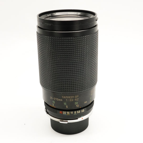 Pre-Owned Tamron SP 35-210mm F/3.5-4.2 Lens for Olympus With Caps SN: 306685 (Second Hand)