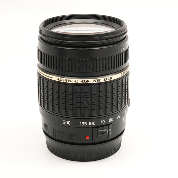 Pre-Owned Tamron AF 18-200mm F/3.5-6.3 Macro Lens For Canon With Caps & Hood SN: 355962 (Second Hand)