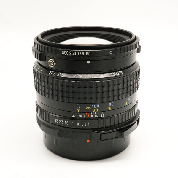 Pre-Owned Pentax 67 165mm f4 Leaf Shutter Lens With F&R Caps, Pouch SN: 8563503 (Second Hand)