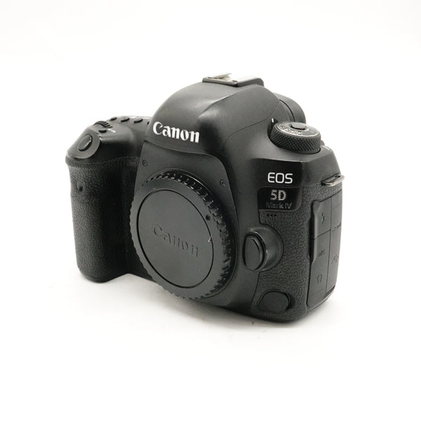 Pre-Owned Canon EOS 5D Mark IV Digital SLR Camera Body with Body Cap, Charger & Strap 385037001160 (Second Hand)