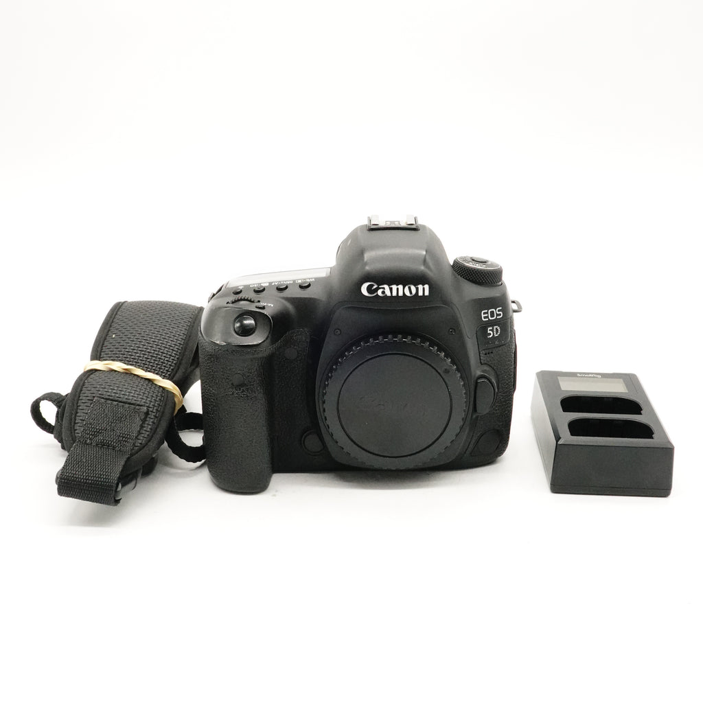 Pre-Owned Canon EOS 5D Mark IV Digital SLR Camera Body with Body Cap, Charger & Strap 385037001160 (Second Hand)