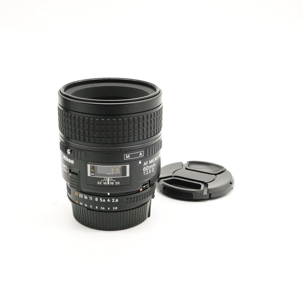 Pre-Owned Nikon AF MICRO-NIKKOR 60mm f/2.8 with F&R Caps 4013692 (Second Hand)