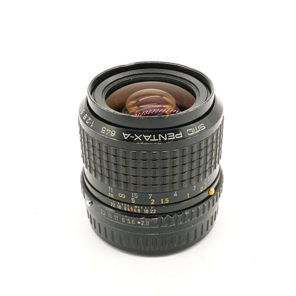 Pre-Owned Pentax 645 MF 55mm f/2.8 Lens with F&R Caps 4029220 (Second Hand)