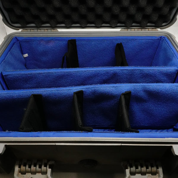 Pre-Owned Pelican 1550 Case Grey with Dividers (Second Hand)