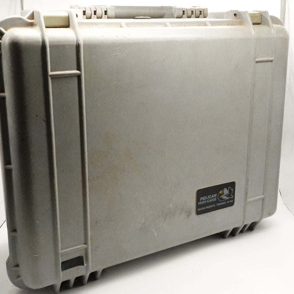 Pre-Owned Pelican 1550 Case Grey with Dividers (Second Hand)