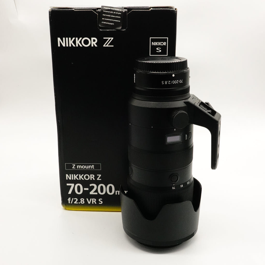 Pre-Owned Nikon Z 70-200 f/2.8 VR S Lens With Box, Cap, Cover SN: HC300158660 (Second Hand)