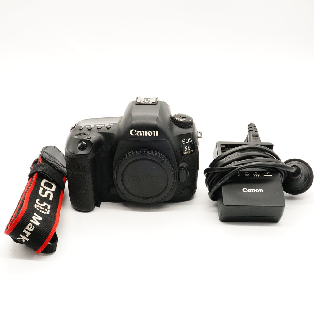 Pre-Owned Canon 5D Mark IV Body With Strap, Charger & Body Cap SN: 055022000188 (Second Hand)