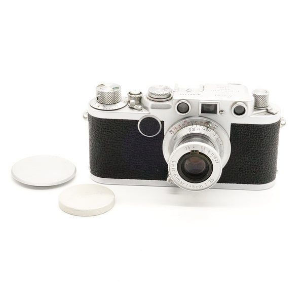 Pre-Owned Leica IIF with Case & 5cm F3.5 lens SN: 681155 Made in 1954 - (Second Hand)