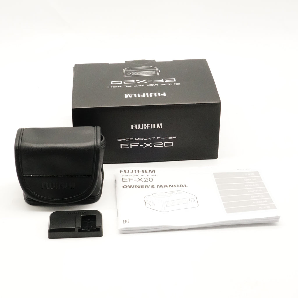 Pre-Owned FUJIFILM EF-X20 Flash With Box, Case & Manual SN: 202002 (Second Hand)