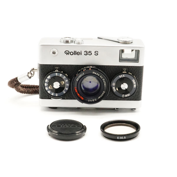 Pre-Owned Rollei 35s Film Camera With Case, Filter, Cap & Manual SN: 2419517 (Second Hand)