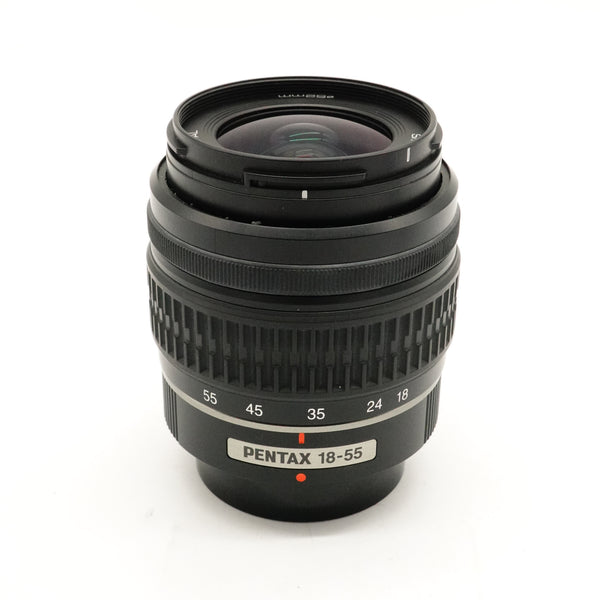 Pre-Owned Pentax  SMC DAL 18-55mm F/3.5-5.6 SN: 5510801 (Second Hand)