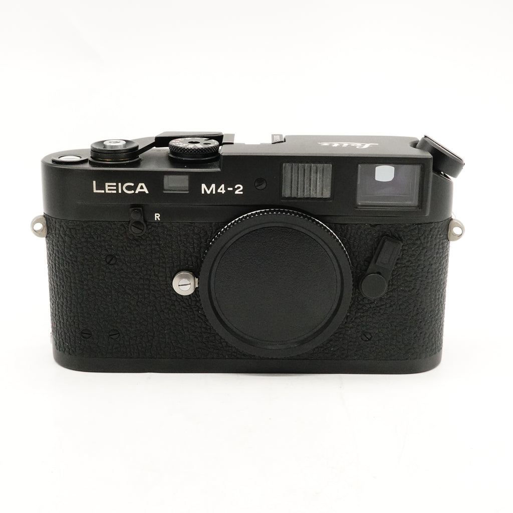 Pre-Owned Leica M4-2 Camera Body - Black, Year 1978 With Body Cap, Sync Covers SN: 1506696 (Second Hand)