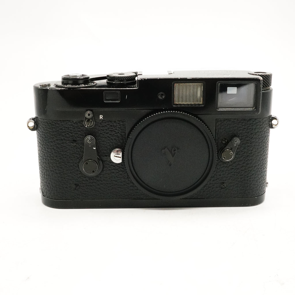 Pre-Owned Leica M2 Camera Body Black Japan Repaint With Body Cap SN: 989065 (Second Hand)
