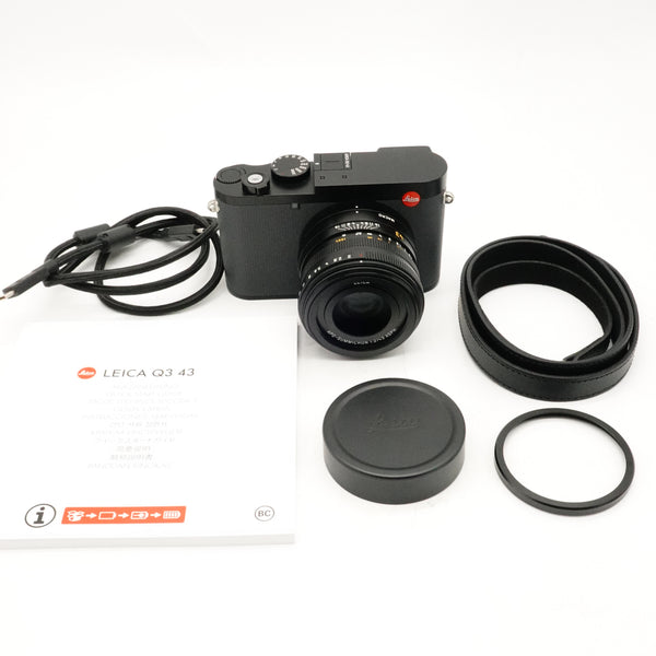 Pre-Owned Leica Q3 43 Digital Camera, Mint, Like New In Box SN: 6174624 (Second Hand)