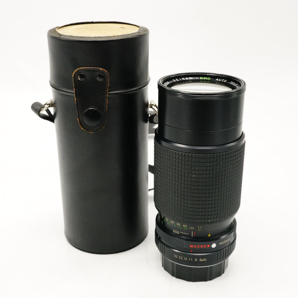 Pre-Owned Seimar GMC Auto Tele Liner-Zoom 80-200 f/4.5 K Mount With Front & Rear Caps, Case SN: 800868 (Second Hand)