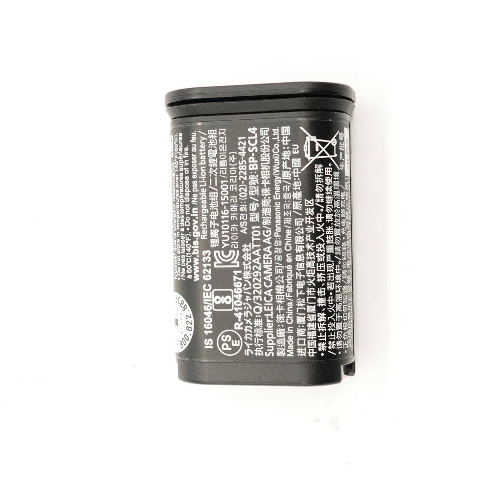 Pre-Owned Leica BP-SCL4 Battery for SL,SL2,SL2-s, Q2 (Second Hand)