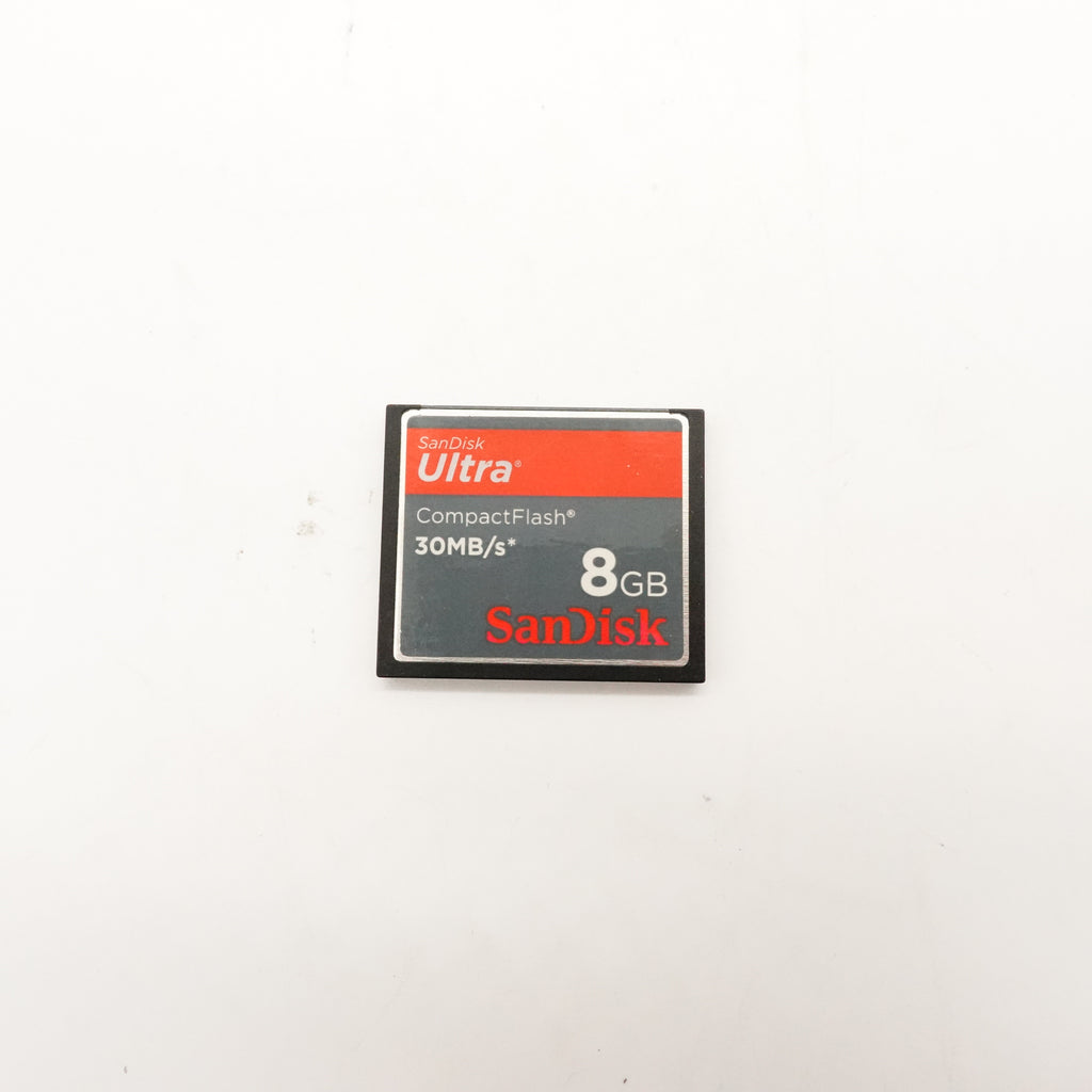 Pre-Owned Sandisk Compact Flash Card 8GB (Second Hand) (Copy)