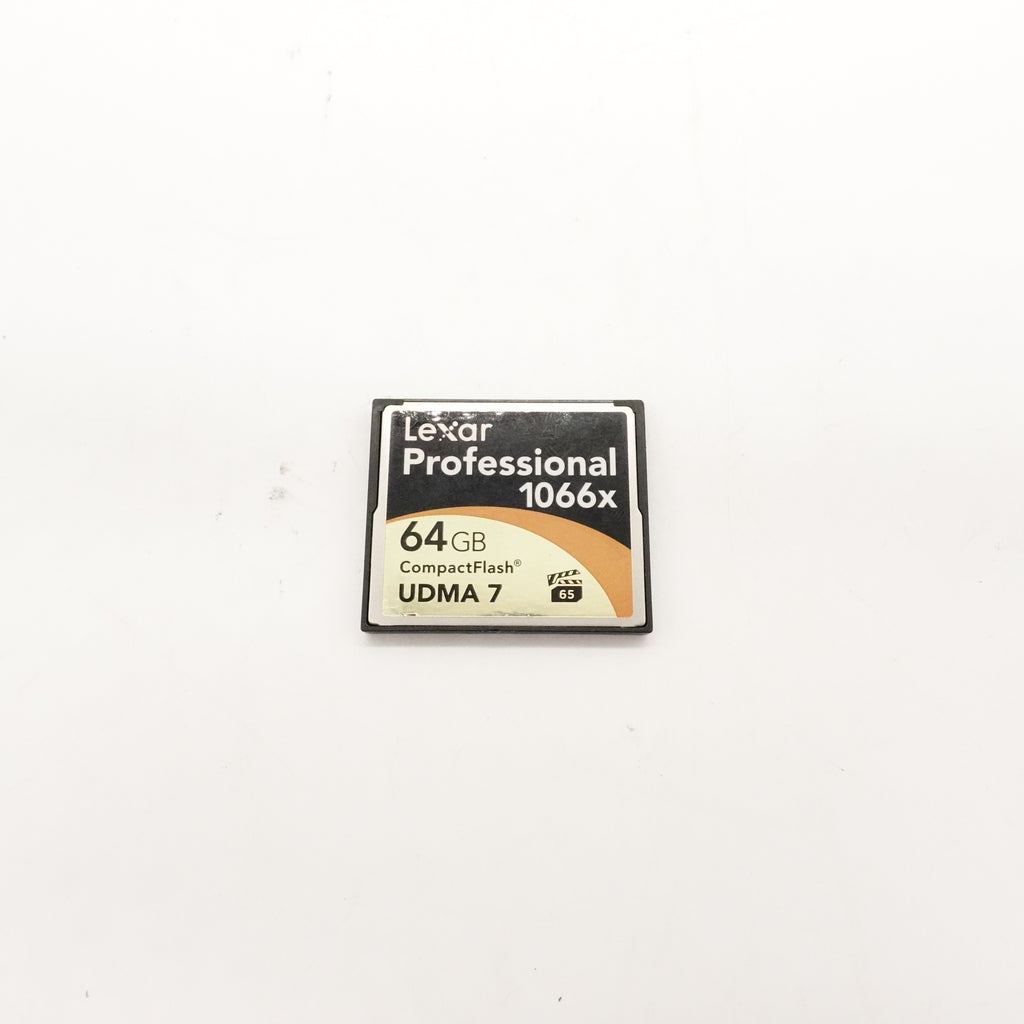 Pre-Owned Lexar Compact Flash Card 64GB (Second Hand)
